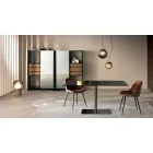 Moderní obdélníkový stůl v kouřovém nebo extrémním světle vyrobeném v Itálii - Dolce Viadurini