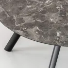 Kulatý stůl rozkládací na 170 cm z vrstveného HPL - Convivio Viadurini