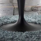 Kulatý stůl, rozšiřitelný as moderním designem - Borgia Viadurini