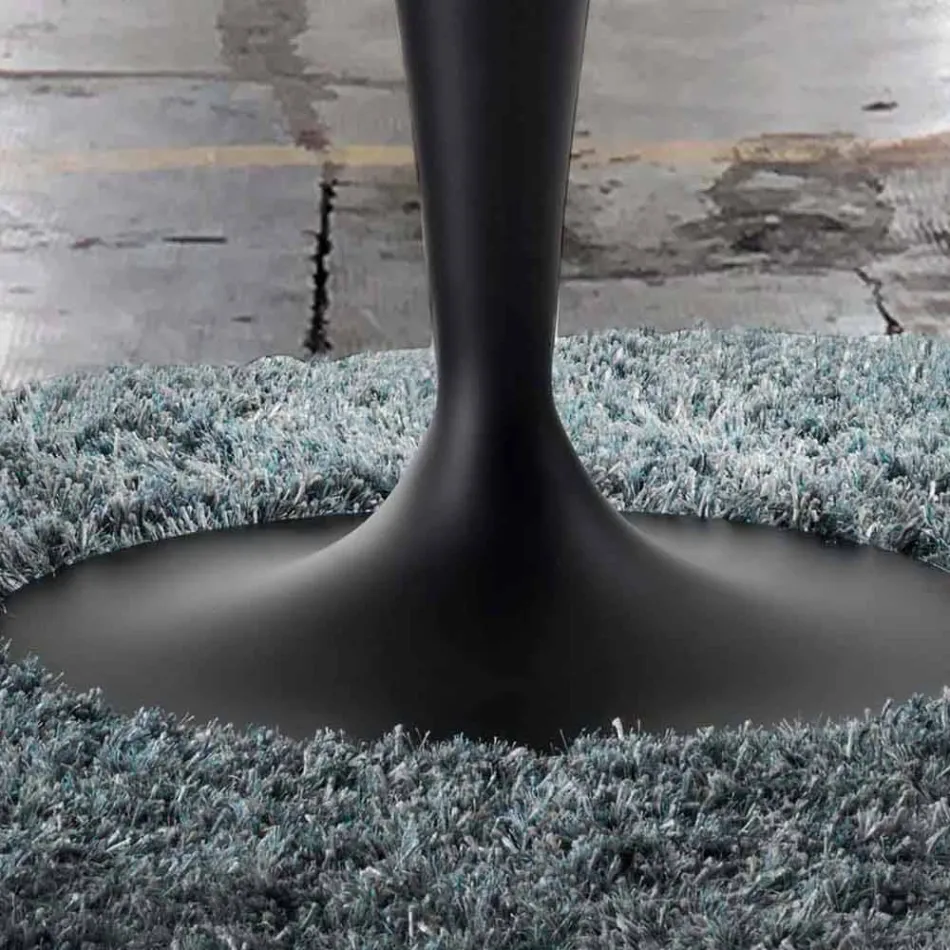 Kulatý stůl, rozšiřitelný as moderním designem - Borgia Viadurini