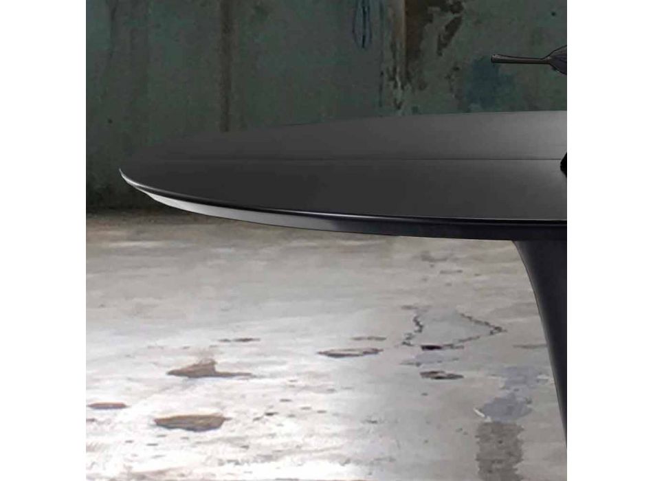 Kulatý stůl, rozšiřitelný as moderním designem - Borgia Viadurini