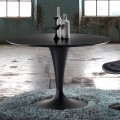 Moderní designový kulatý výsuvný stůl - Borgia