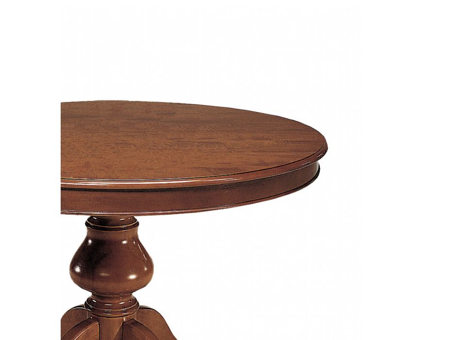 Kulatý stůl s prodloužením o 34 cm Made in Italy - Tellus Viadurini