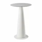 Kulatý stůl z polyethylenu s kulatým stolem Hoplà (H110) hpl vyrobený v Itálii Viadurini