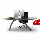 Jatz II design kancelářský stůl / stůl vyrobený v Itálii Viadurini