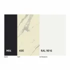 Kulatý jídelní stůl rozkládací na 165 cm s keramickou deskou - Pistolero Viadurini