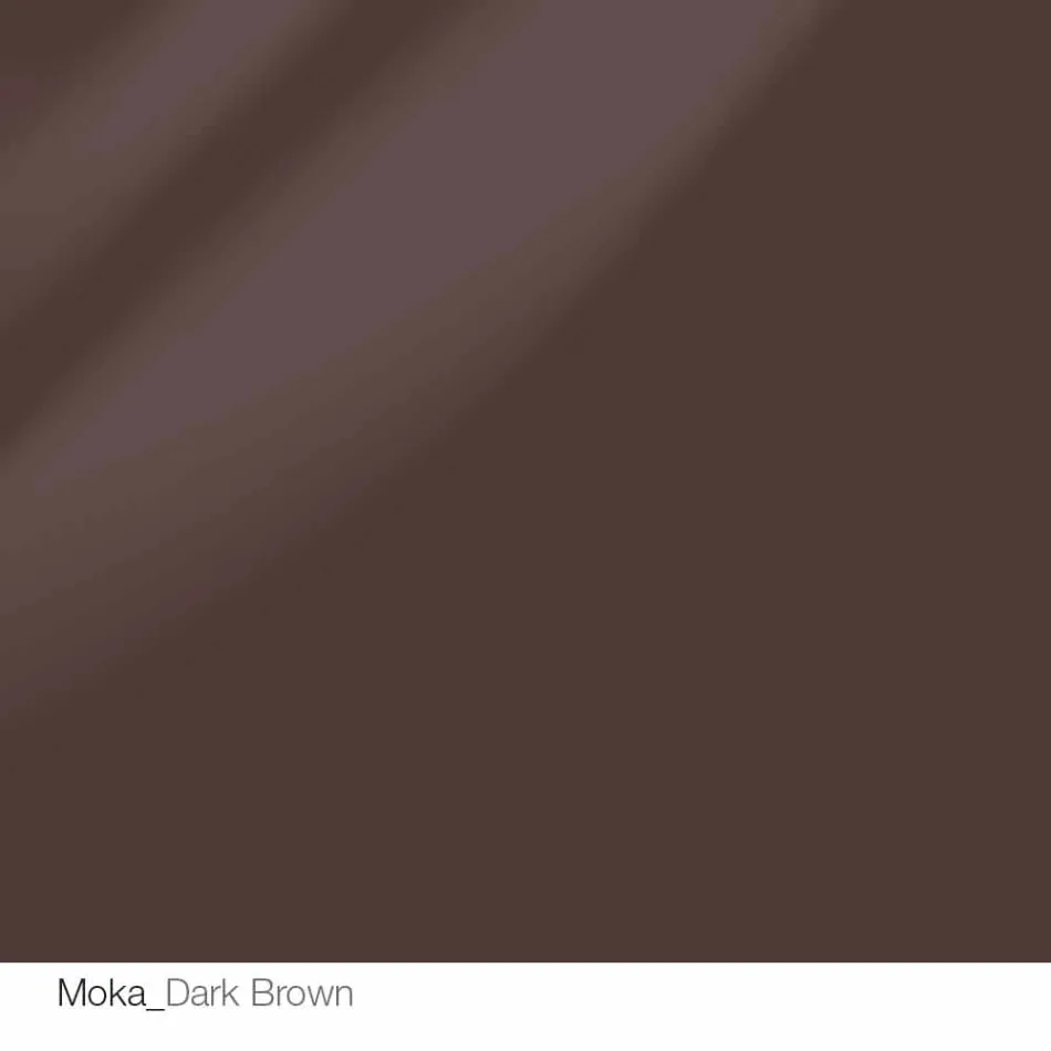 Kulatý designový stůl d.120 křišťálová deska vyrobená v Itálii Cristal Viadurini