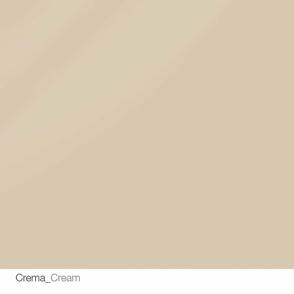 Kulatý designový stůl d.160 křišťálová deska vyrobená v Itálii Cristal Viadurini