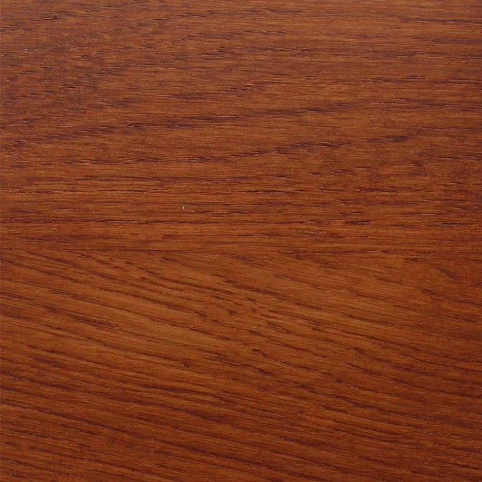 Tulipánový stůl Eero Saarinen H 73 Oval z třešňového mořeného dubu Made in Italy - Scarlet Viadurini