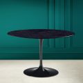 Kulatý stůl Tulip Saarinen H 73 z Ceramic Noir Laurent Made in Italy - Scarlet