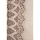 Lehký plátěný závěs s organzou a gotickou výšivkou v luxusním centru - Marinella Viadurini