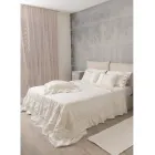 Lehký plátěný závěs s organzou a gotickou výšivkou v luxusním centru - Marinella Viadurini