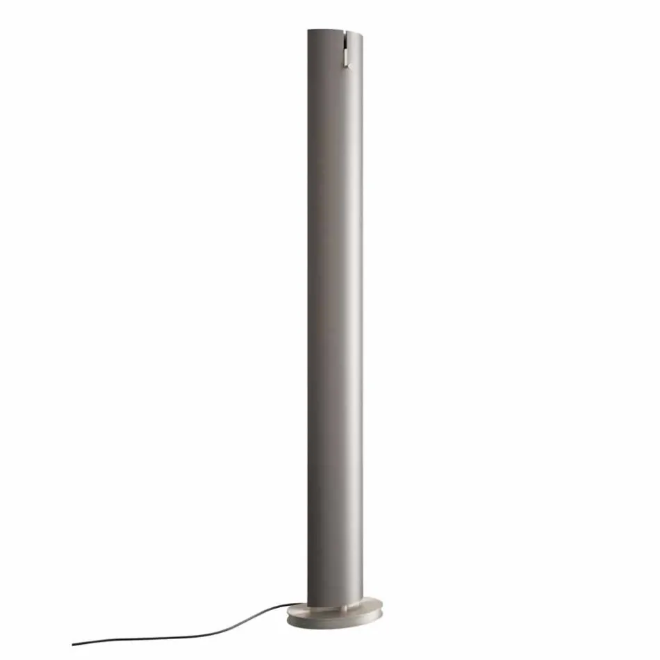 Podlahový elektrický radiátor s jednoduchým nebo dvojitým LED designem při 500 W - Stilus Viadurini