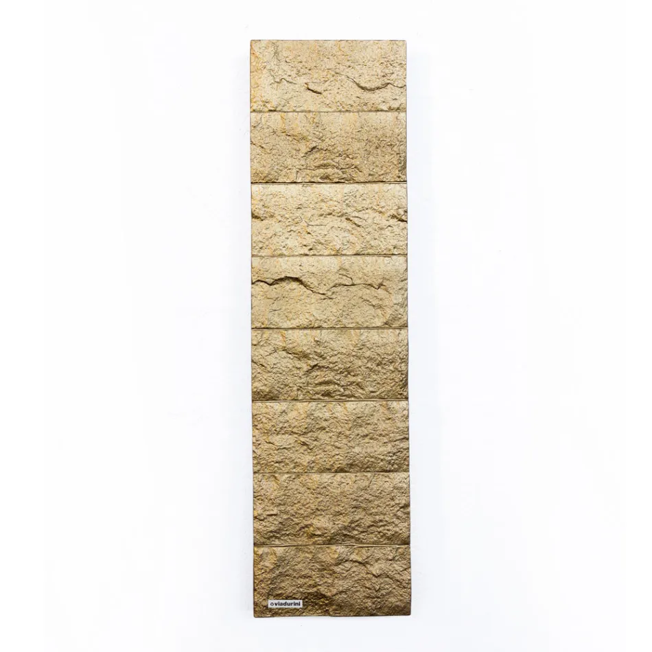 Dekorativní radiátor s hydraulickým systémem v italském mramorovém prášku - Terraa Viadurini