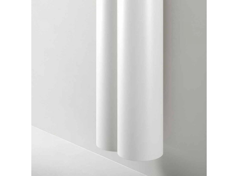 Moderní designový koupelnový radiátor s hydraulickou stěnou do 840 W - Ottolungo Viadurini