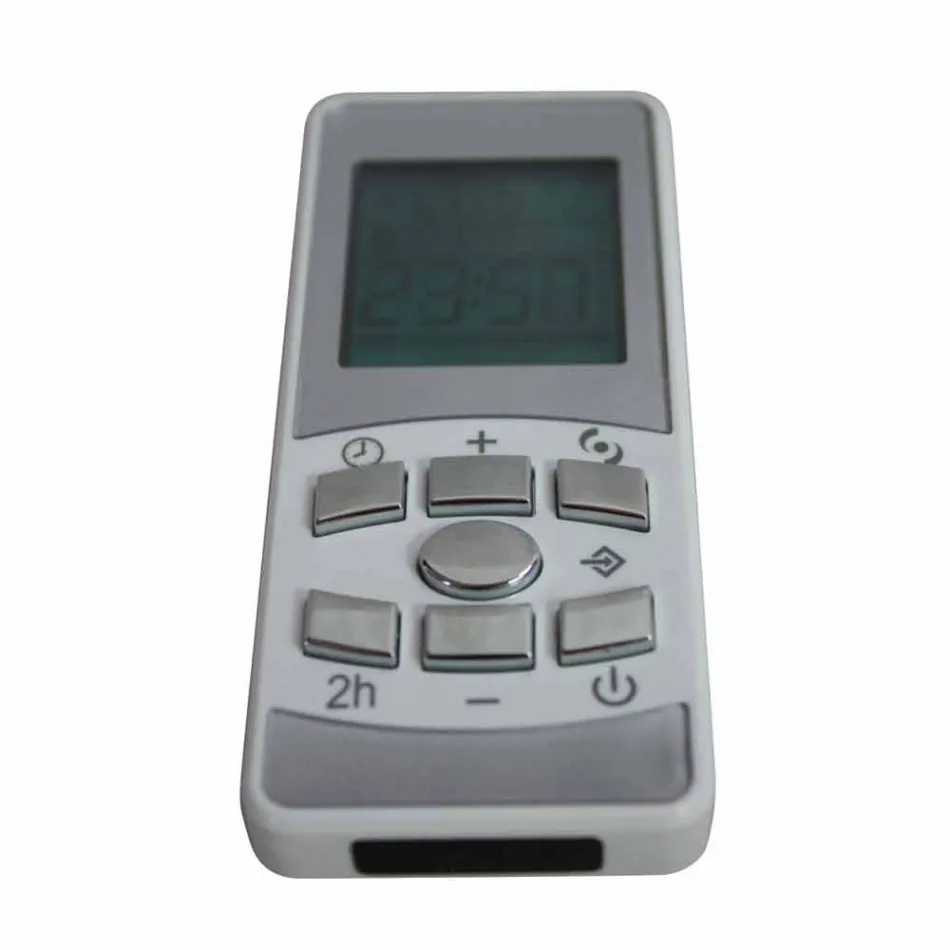 Termoarredo elektrické provedení Brian tvrzené sklo, vyrobeno v Itálii Viadurini