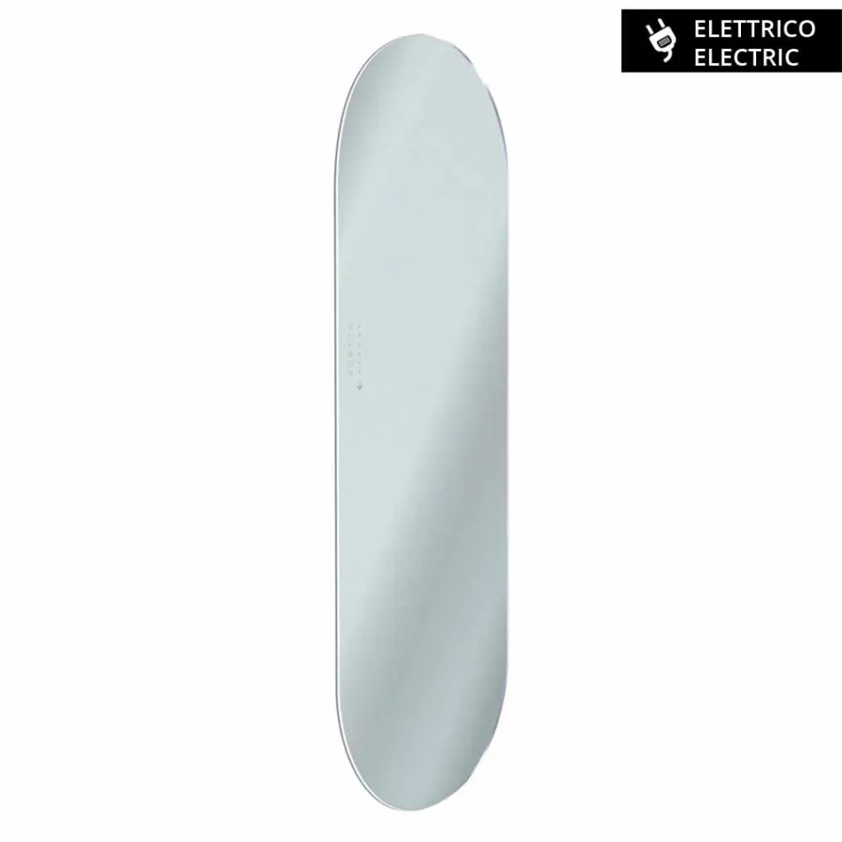 Termoarredo elektrické provedení Brian tvrzené sklo, vyrobeno v Itálii Viadurini