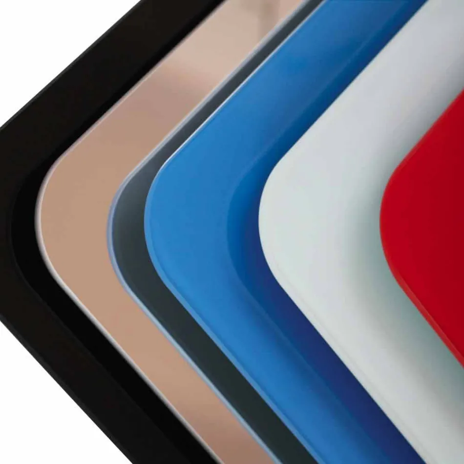 Termoarredo elektrické provedení Brian tvrzené sklo, vyrobeno v Itálii Viadurini