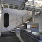 Termoarredo elektrické provedení Brian tvrzené sklo, vyrobeno v Itálii Viadurini