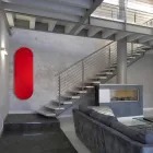 Termoarredo elektrické provedení Brian tvrzené sklo, vyrobeno v Itálii Viadurini