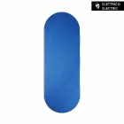 Termoarredo elektrické provedení Brian tvrzené sklo, vyrobeno v Itálii Viadurini