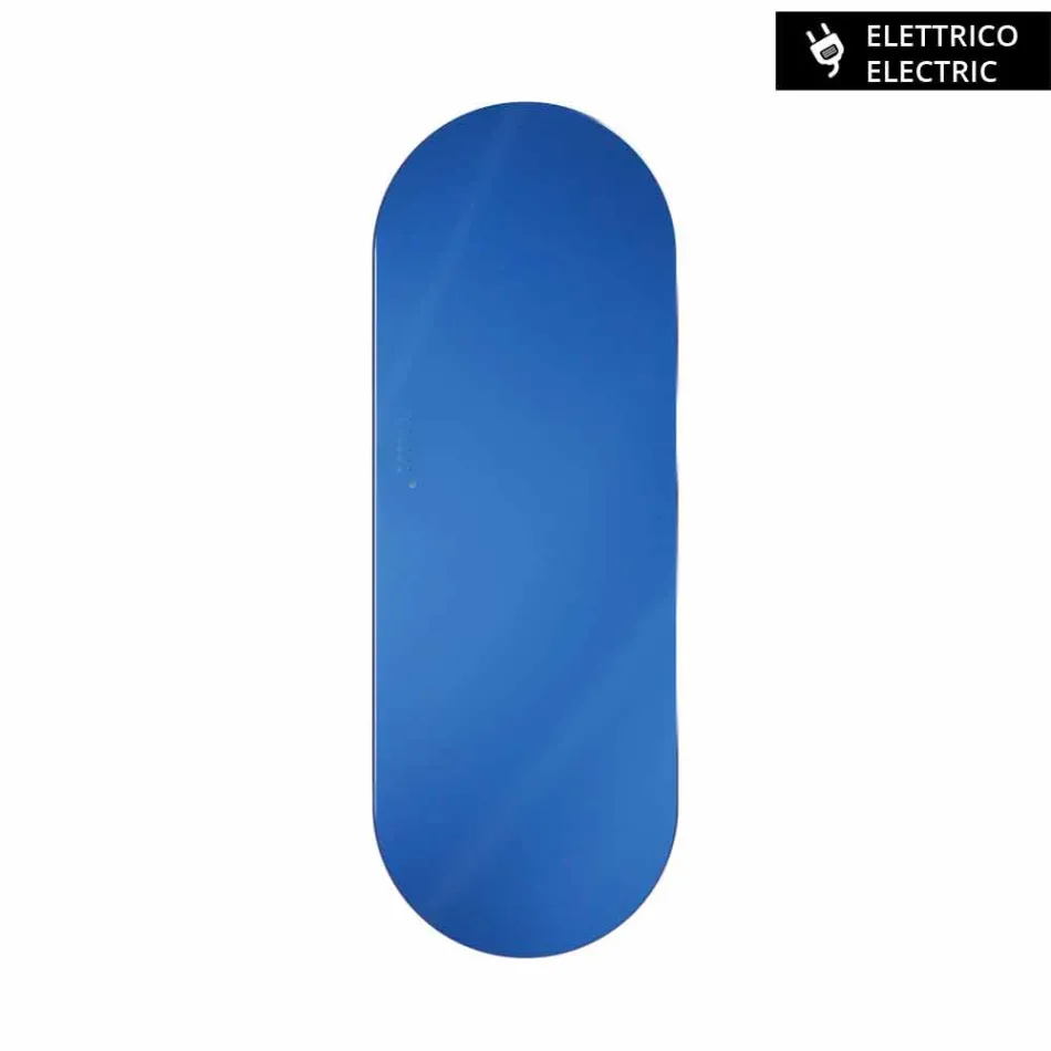 Termoarredo elektrické provedení Brian tvrzené sklo, vyrobeno v Itálii Viadurini