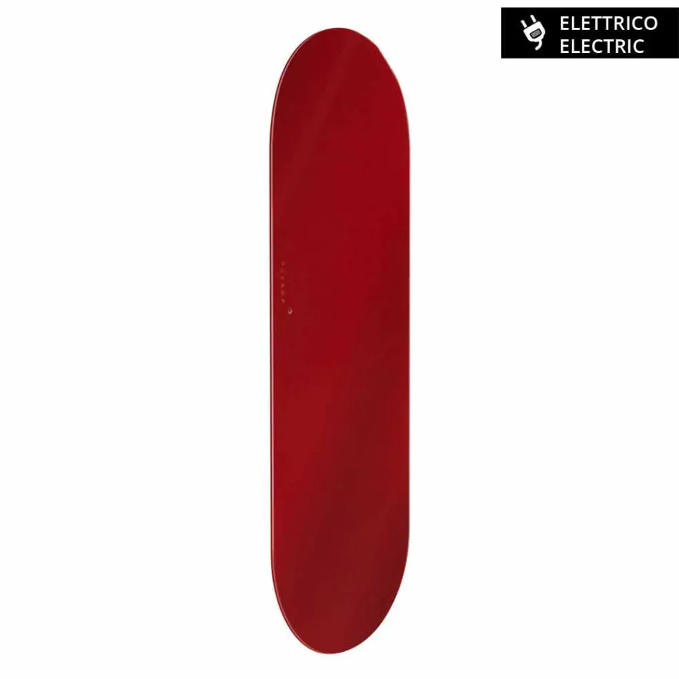 Termoarredo elektrické provedení Brian tvrzené sklo, vyrobeno v Itálii Viadurini