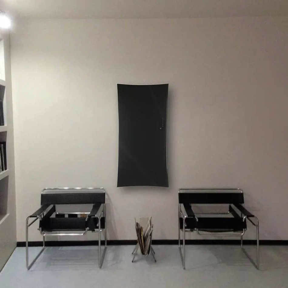 nástěnné elektrické radiátory v Barry tvrzeného skla Viadurini