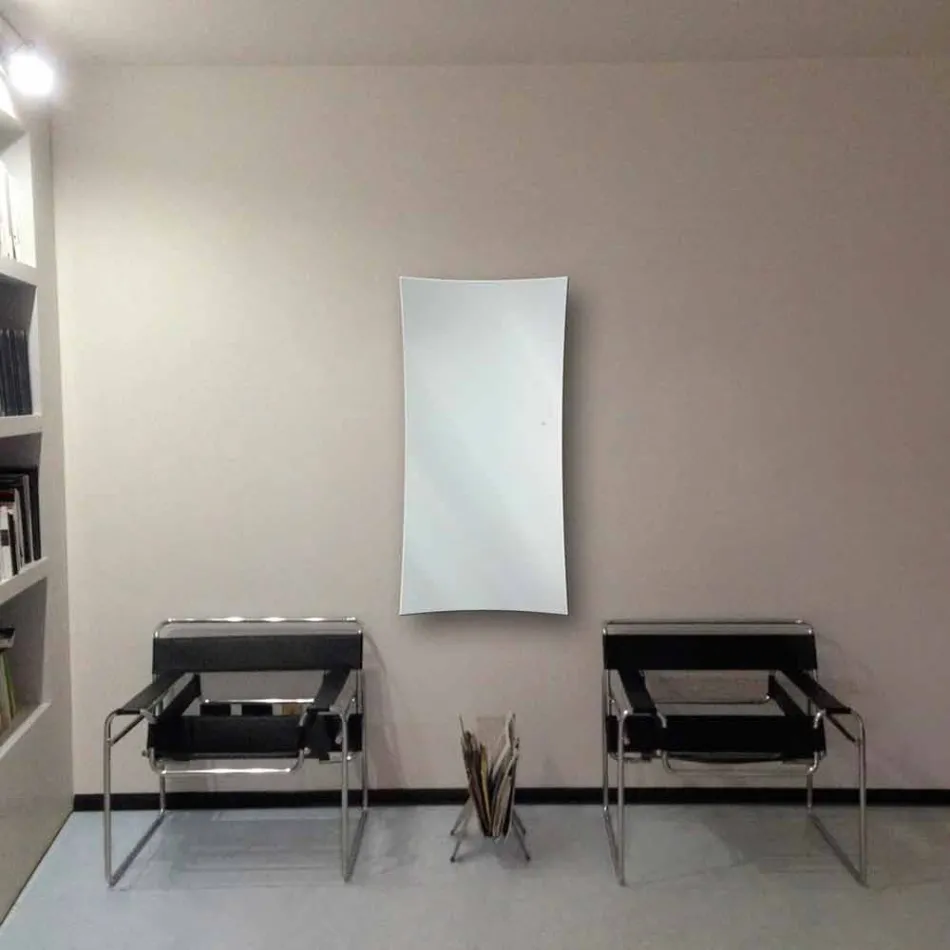 nástěnné elektrické radiátory v Barry tvrzeného skla Viadurini