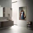 Termoarredo elektrický moderní design přizpůsobené s fotografiemi Jonny Viadurini