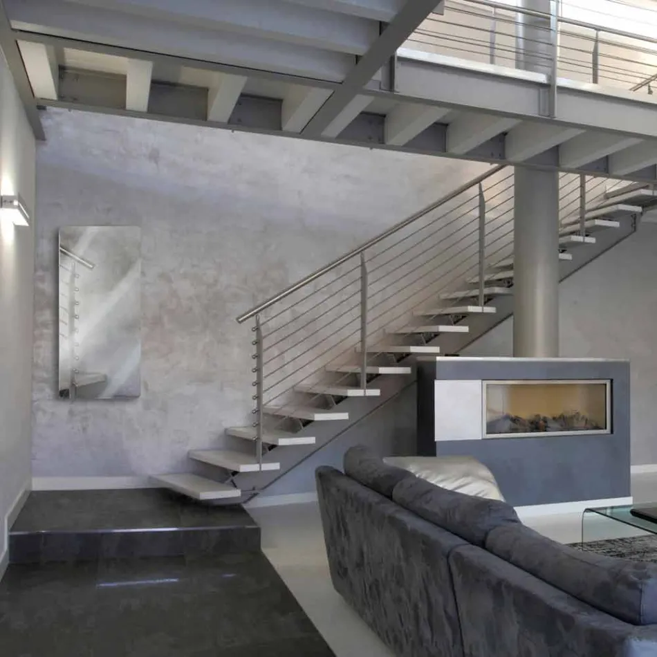 Elektrické provedení Termoarredo zrcadlit up 1500watt Jonny Viadurini