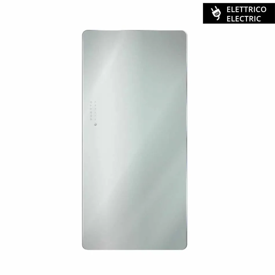 Elektrické provedení Termoarredo v Jonny tvrzeného skla Viadurini