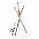 Volně stojící ocelový elektrický radiátor s nožním spínačem - stromeček Viadurini