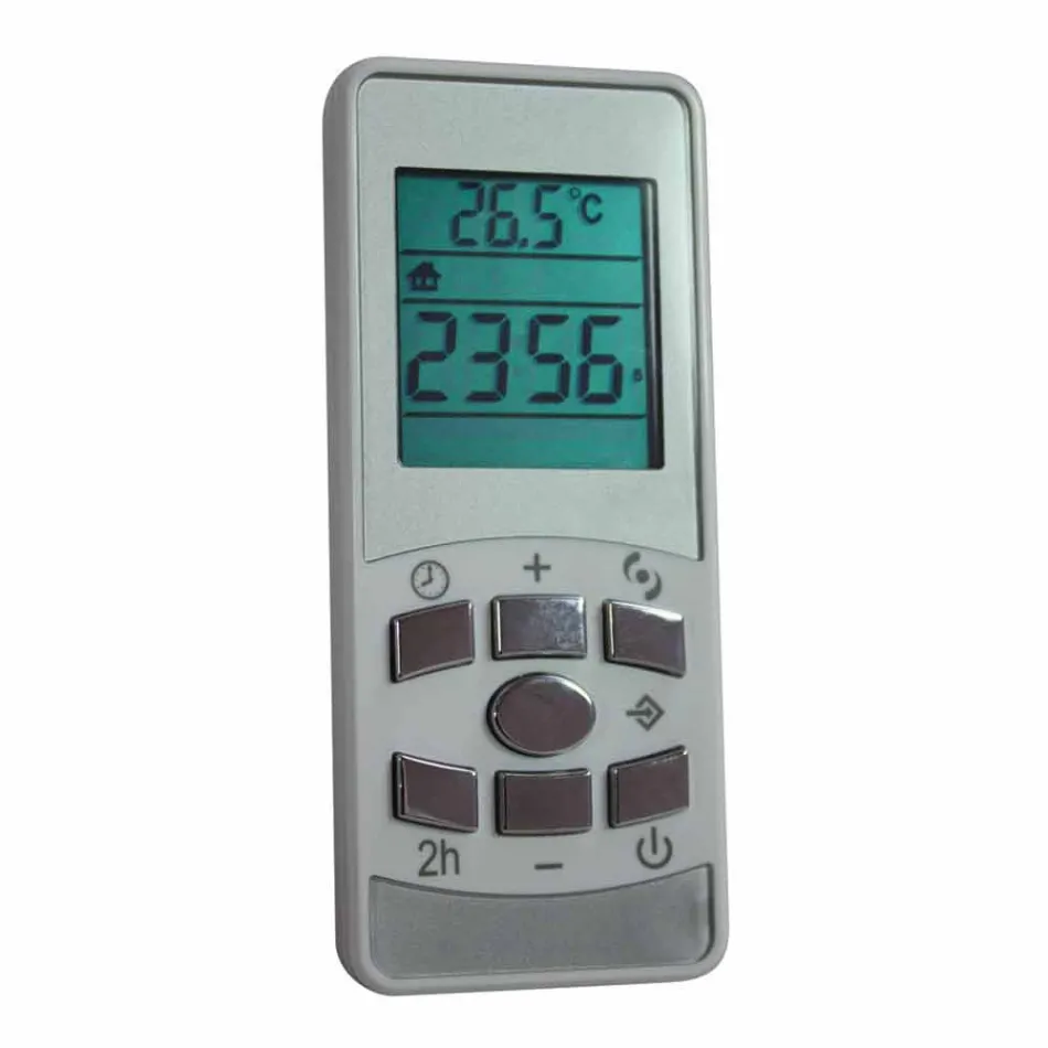 Elektrický tvrzený skleněný radiátor s povrchovou úpravou Jonny Viadurini