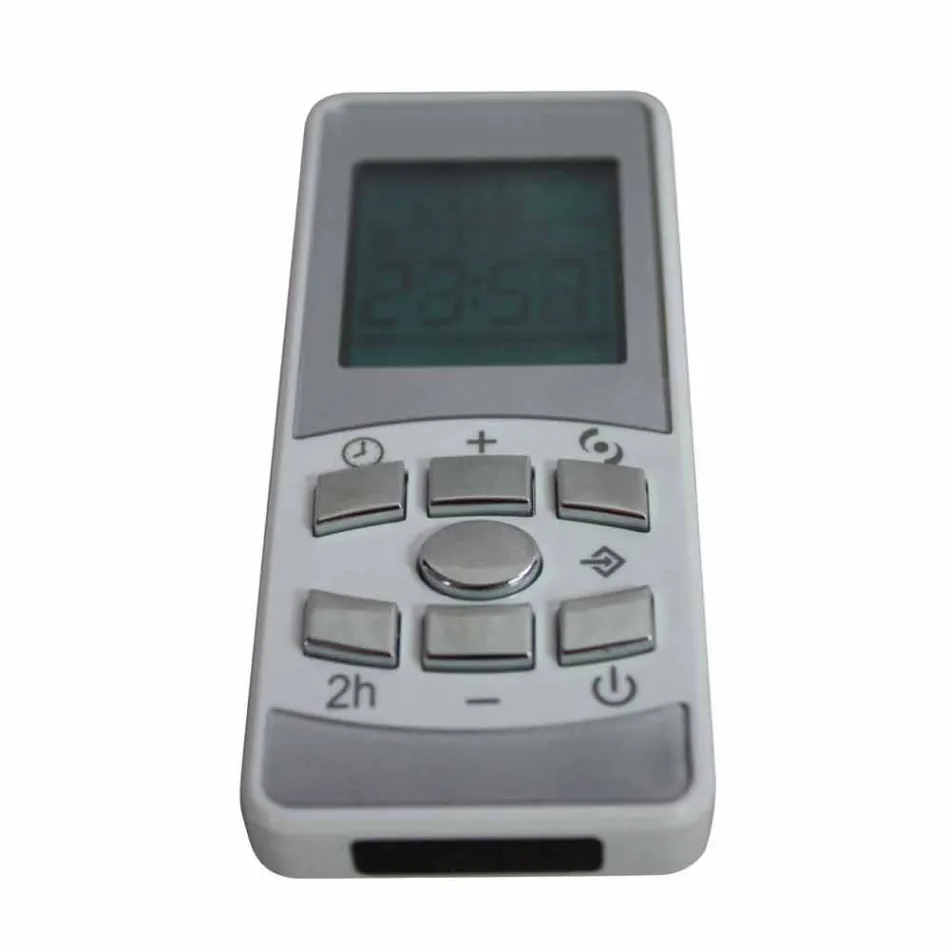 Elektrický tvrzený skleněný radiátor s povrchovou úpravou Jonny Viadurini