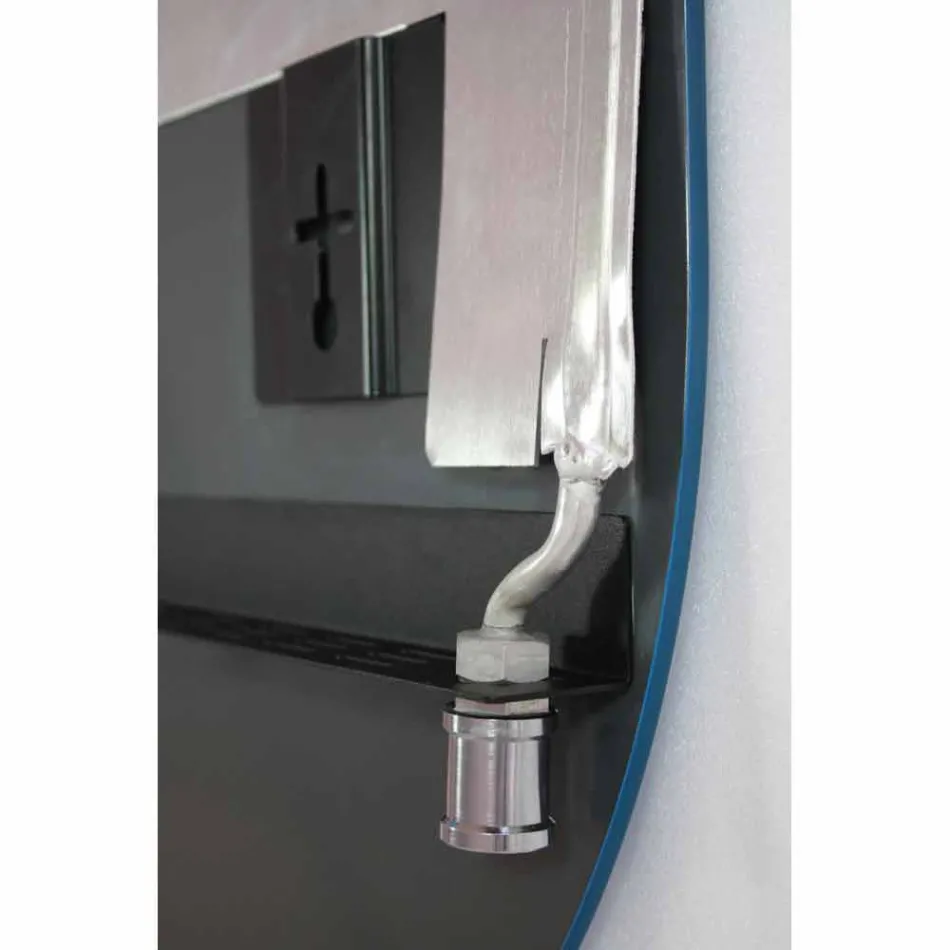 Elektrický tvrzený skleněný radiátor s povrchovou úpravou Jonny Viadurini