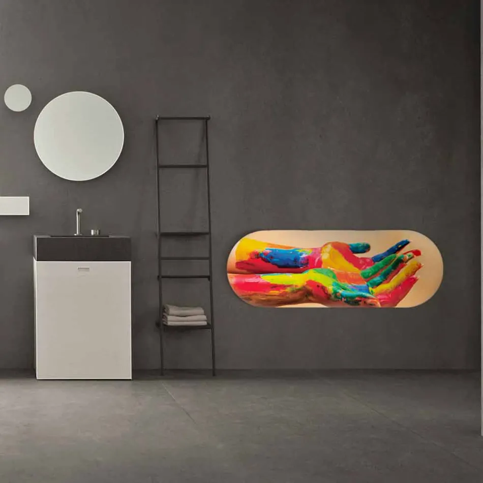 Moderní elektrické radiátory na míru s fotografiemi Brian Viadurini