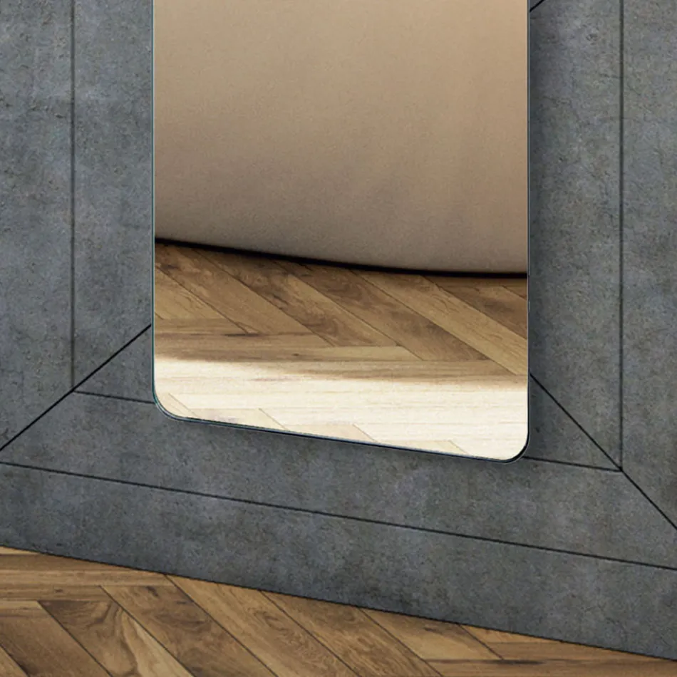 Elektrický radiátor vyrobený ze skla a hliníku Made in Italy - Glazura Viadurini