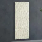 Hybridní radiátor až 1400 Watt v italském mramorovém prášku - Terraa Viadurini