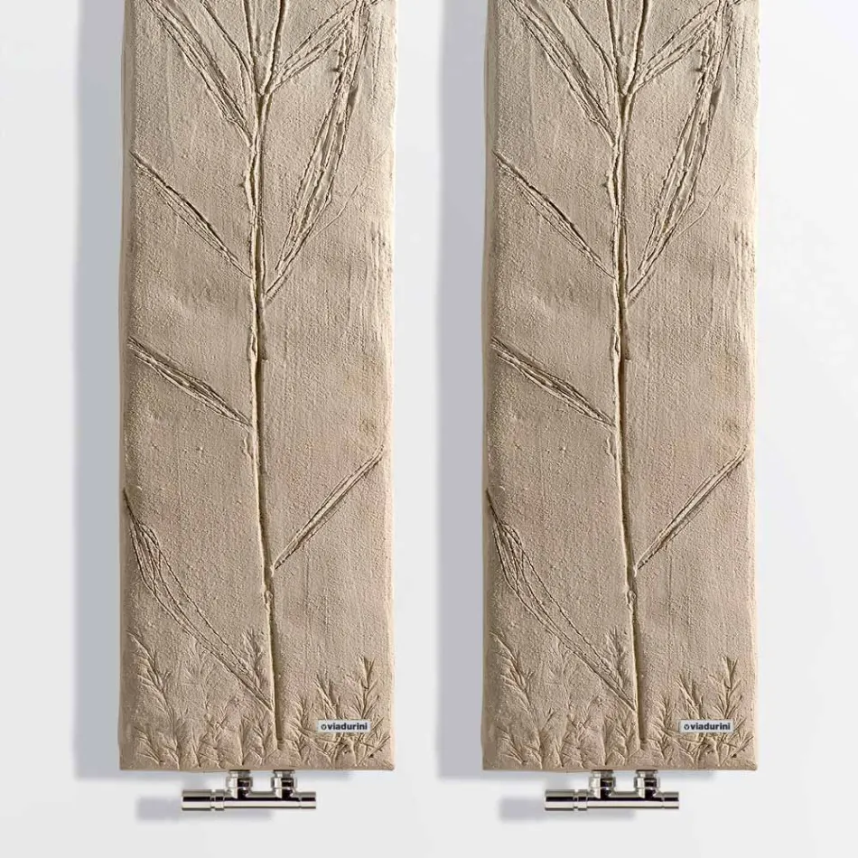 Hybridní radiátor z italského mramorového prášku do 500 Watt - Naturae Viadurini