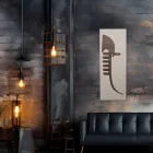 Hybridní radiátor z recyklovaného mramorového prášku Made in Italy - Venice Viadurini