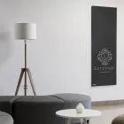 Přizpůsobitelný hybridní radiátor v mramorovém prášku Made in Italy - Lineep Viadurini