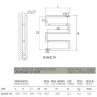 Hydraulický chromový chladič Snake od Scirocco H, moderní design Viadurini