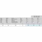 Designový hydraulický radiátor do obývacího pokoje nebo koupelny s LED 839 W - lesk Viadurini