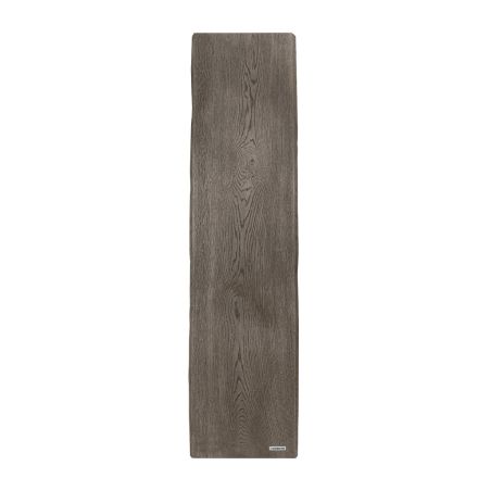 Hydraulický radiátor s dřevěným povrchem v italském mramorovém prášku - Wood50 Viadurini