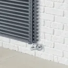 Hydraulický radiátor z oceli s trojitým průřezem prvků Made in Italy - Ciambella Viadurini