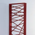 Hydraulický Termoarredo ocel, metropolitní styl Mikado Scirocco H Viadurini