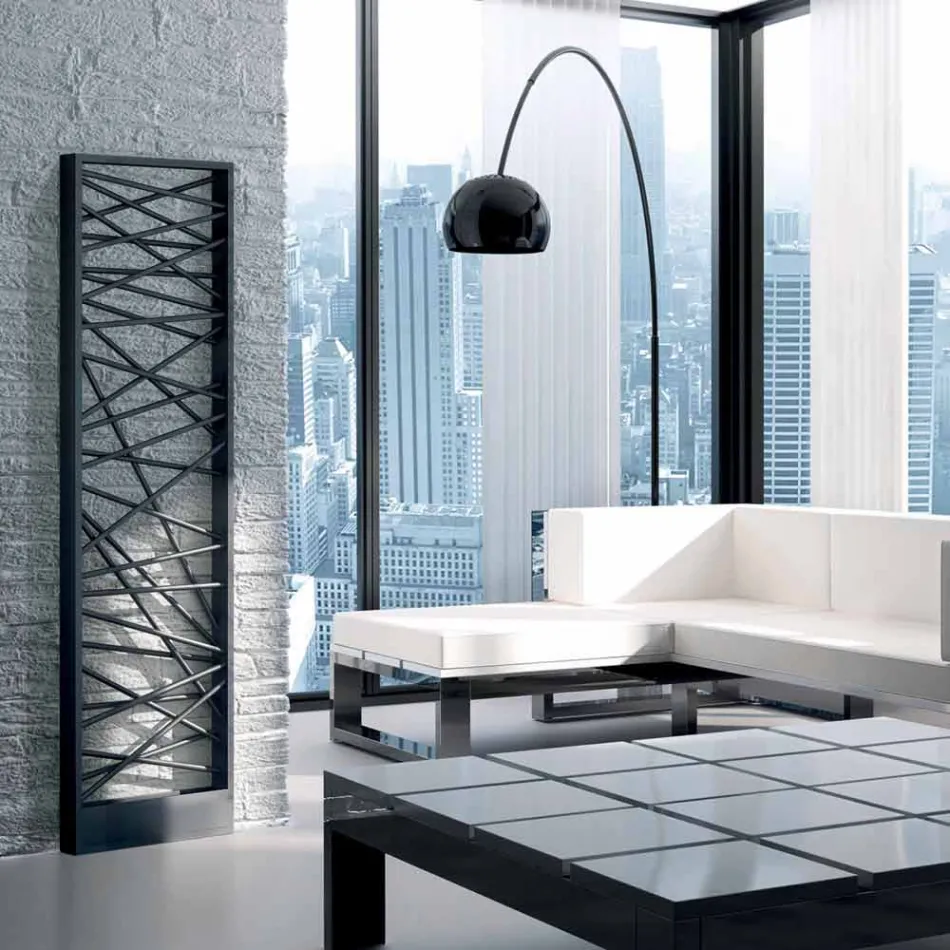 Hydraulický Termoarredo ocel, metropolitní styl Mikado Scirocco H Viadurini