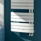 Hydraulické chladiče v bíle natřené oceli plachty Scirocco H Viadurini