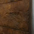 Hydraulický radiátor v italském mramorovém prášku Corten Finish - Terraa Viadurini